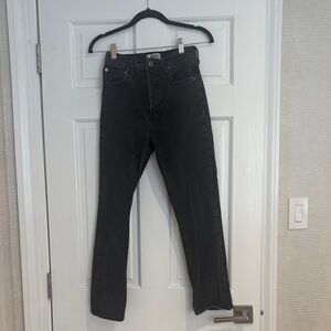 Agolde Riley Black Jeans